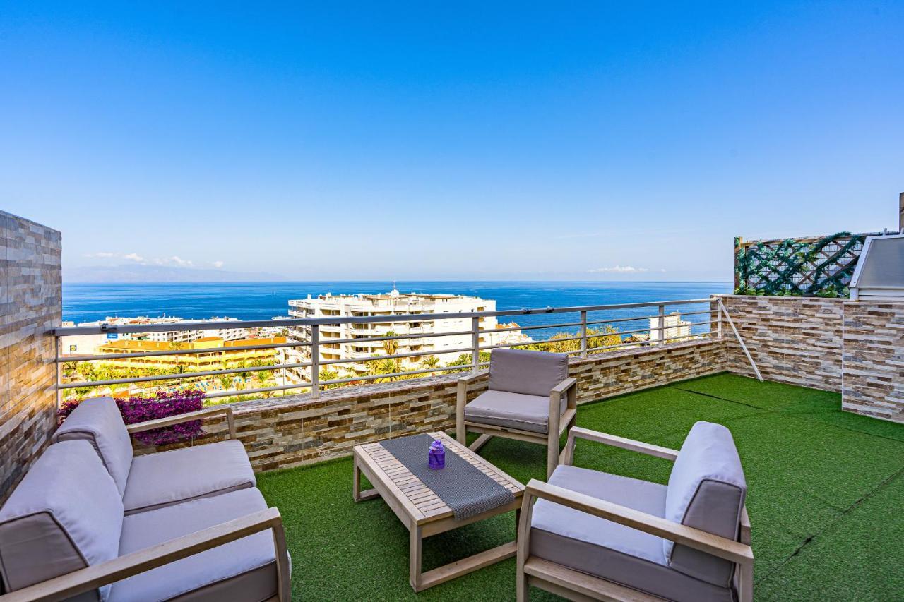 Luxury Apartment With Stunning Ocean View Puerto de Santiago  Bagian luar foto